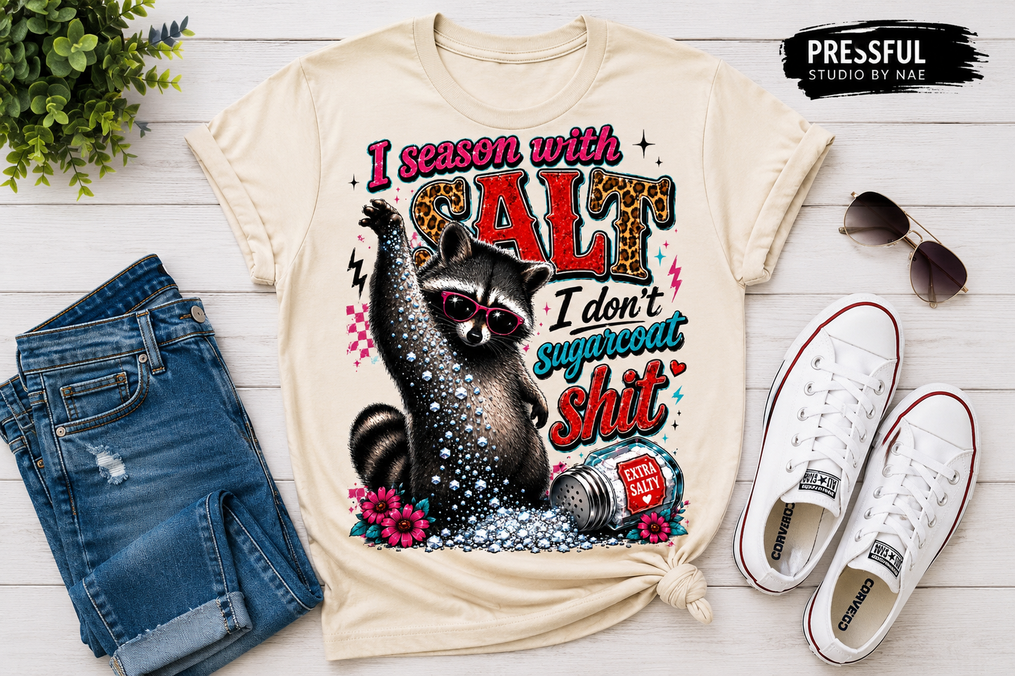 I Season with Salt Tee