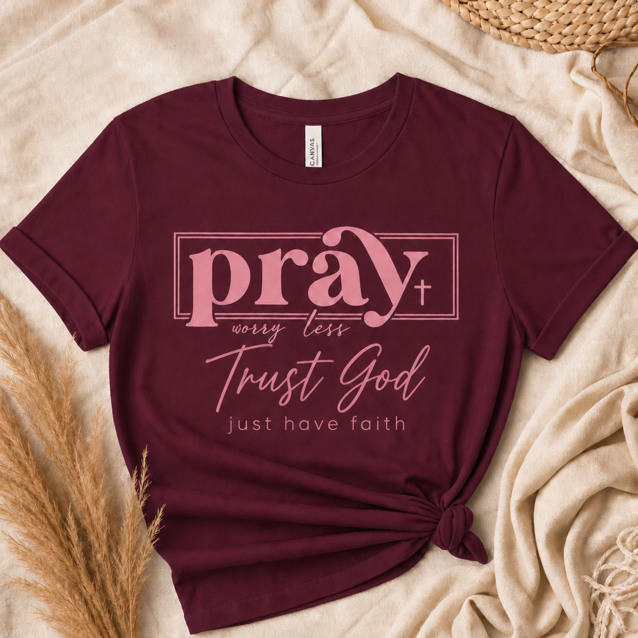 Pray more, worry less