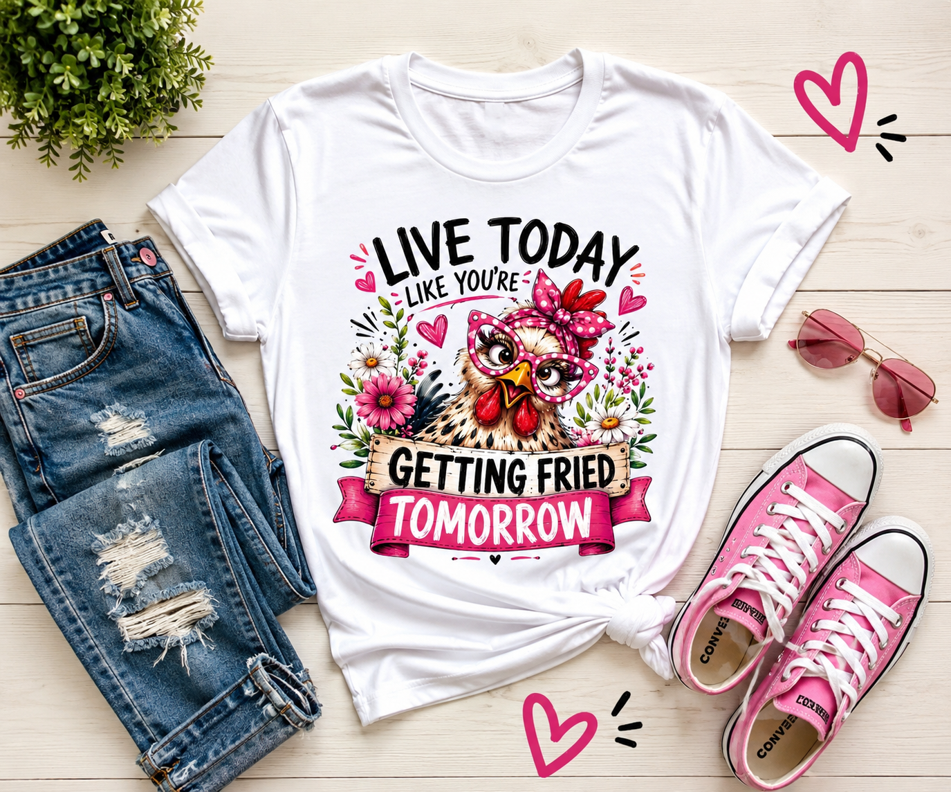 Live Today Tees